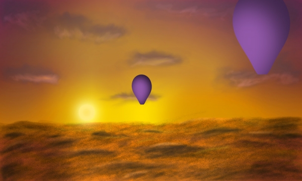 Creation of Desert Balloon Ride: Step 5
